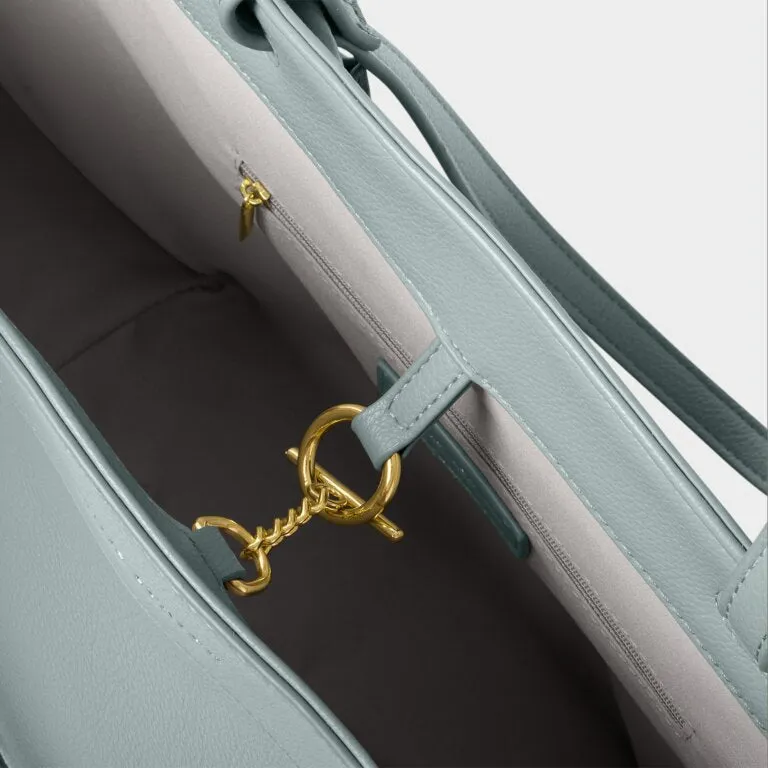 Katie Loxton Asha Tote Bag in Duck Egg Blue