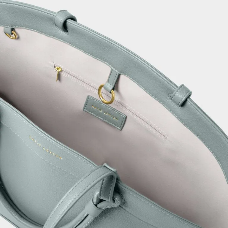 Katie Loxton Asha Tote Bag in Duck Egg Blue