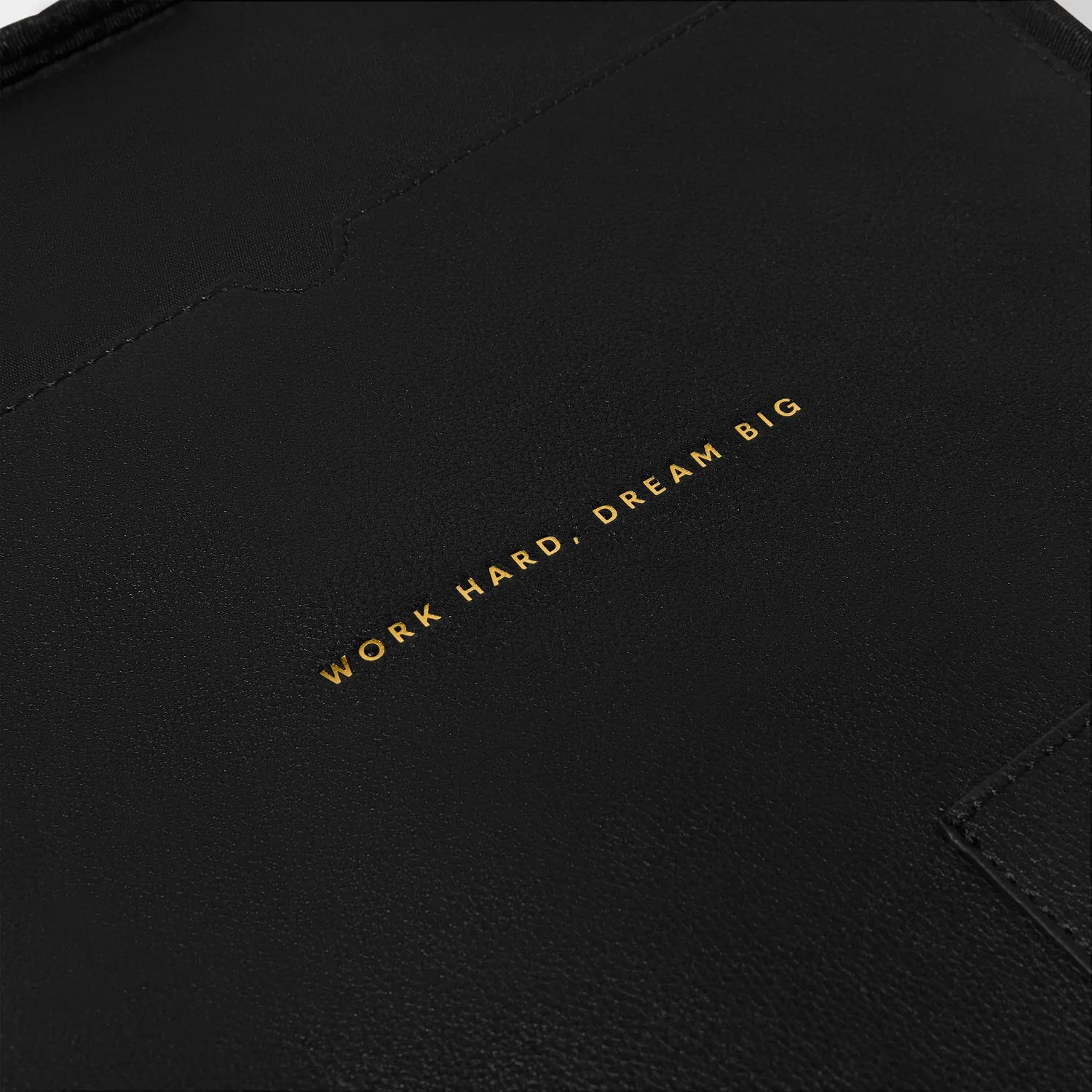 Katie Loxton Folio Laptop Case - Black