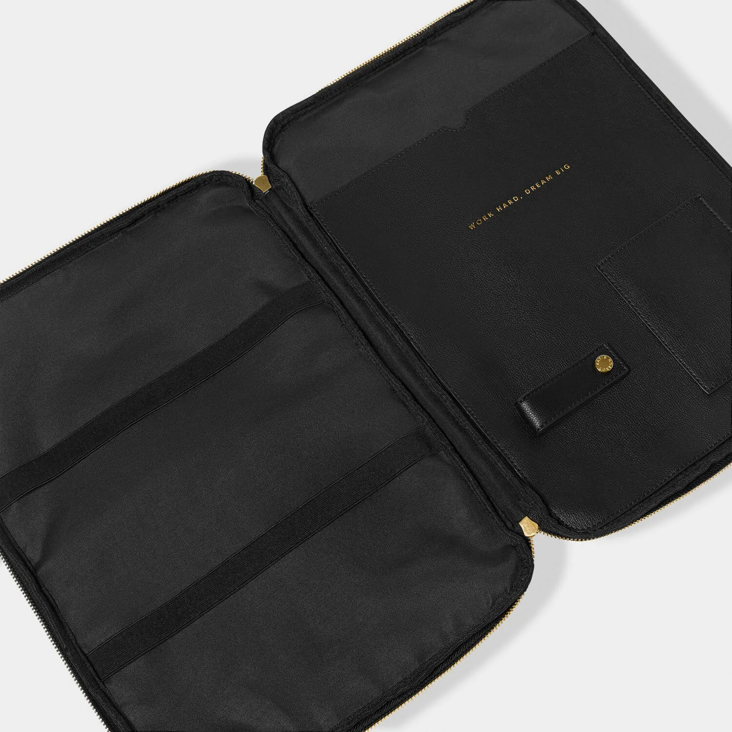 Katie Loxton Folio Laptop Case - Black