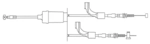 Kimpex Throttle Cable Fits Arctic cat Part# 0687-158