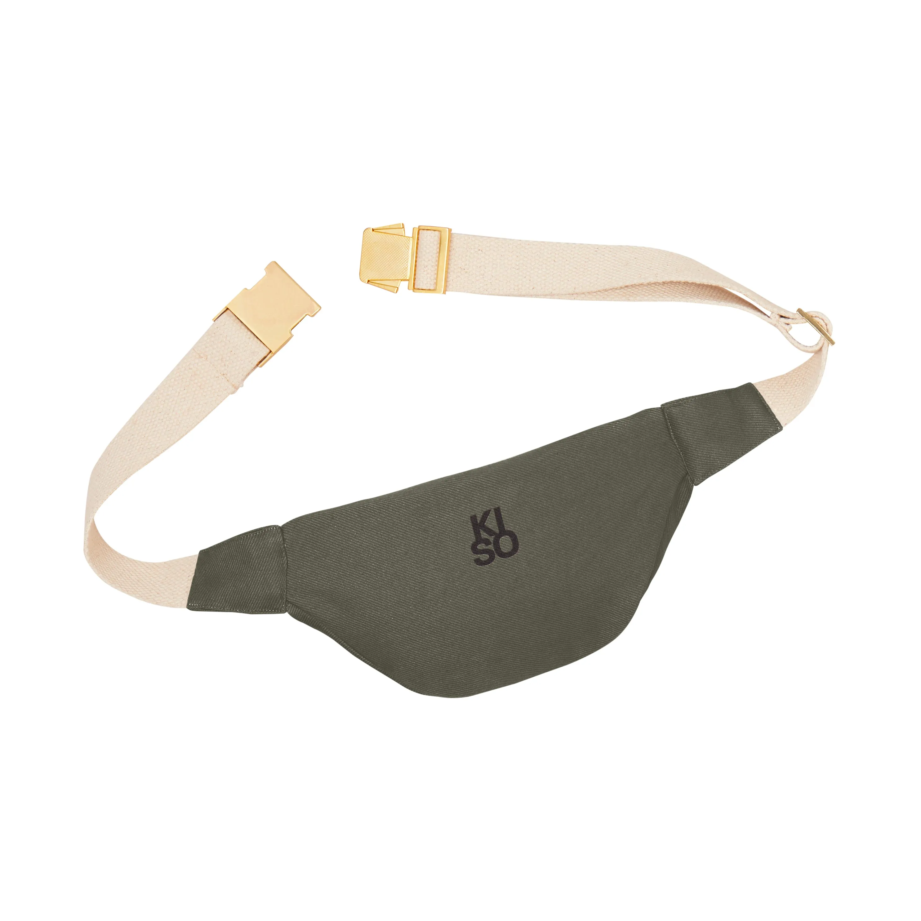 KISO Organic Kids Cross Body Bag Pebble