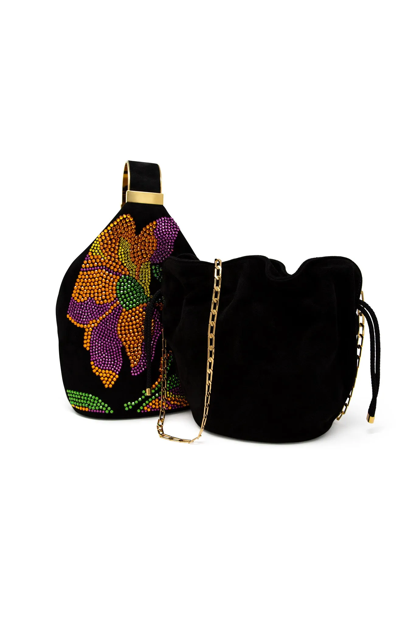 Kit Bracelet Bag with Rainbow Copacabana Swarovski Crystal Detail