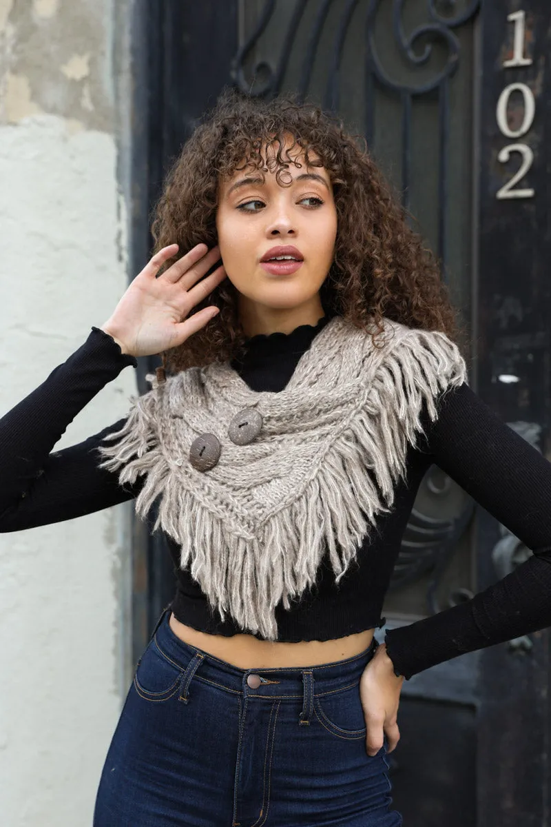 Knitted Shoulder Warmer