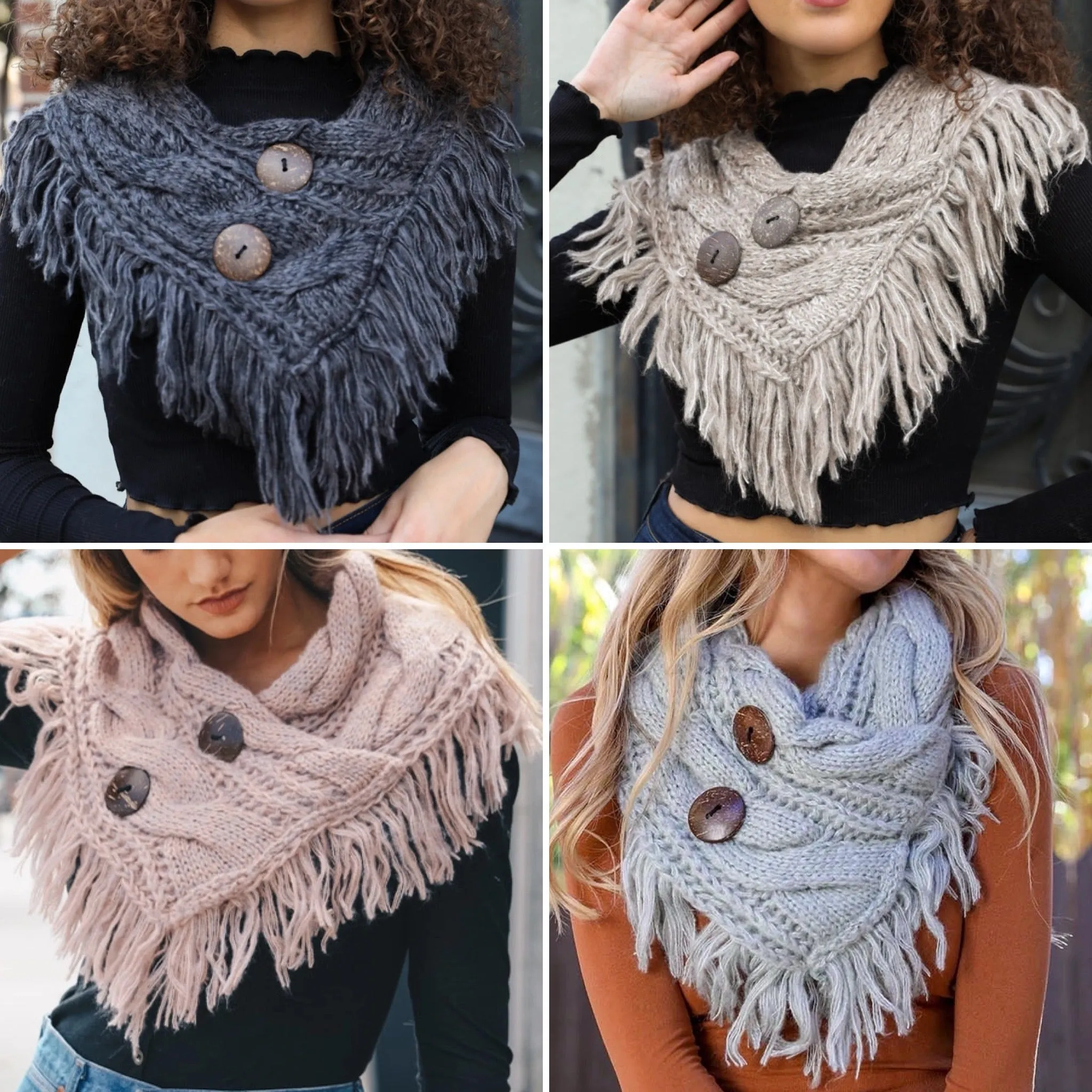 Knitted Shoulder Warmer