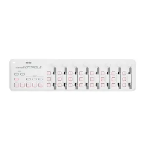 Korg nanoKONTROL 2 Compact USB Controller, White