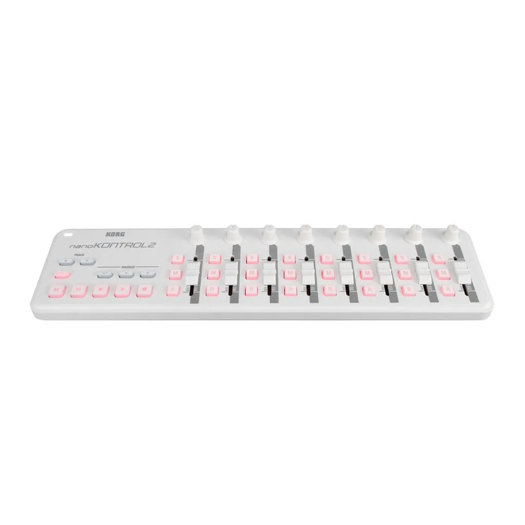 Korg nanoKONTROL 2 Compact USB Controller, White