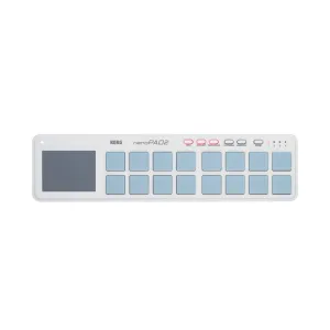 Korg NanoPAD2 Drumpad Controller - White