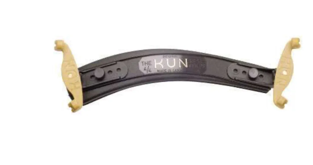 Kun Violin Shoulder Rest for 1/8 - 1/4 - Brown