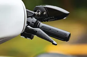 Kuryakyn 5736 Motorcycle Handlebar Accessory: ISO Levers for 2017-19 Harley-Davidson Touring Motorcycles, Chrome, 1 Pair