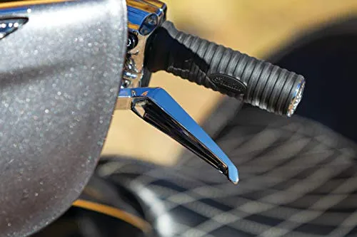 Kuryakyn 5776 Motorcycle Handlebar Accessory: Phantom Clutch and Brake Trigger Levers for 2018-19 Indian Motorcycles