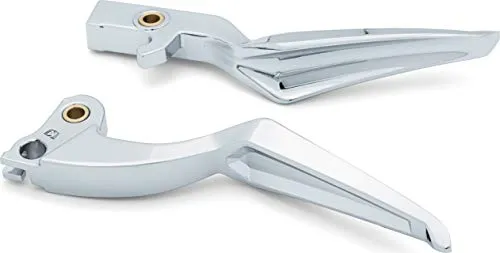 Kuryakyn 5776 Motorcycle Handlebar Accessory: Phantom Clutch and Brake Trigger Levers for 2018-19 Indian Motorcycles