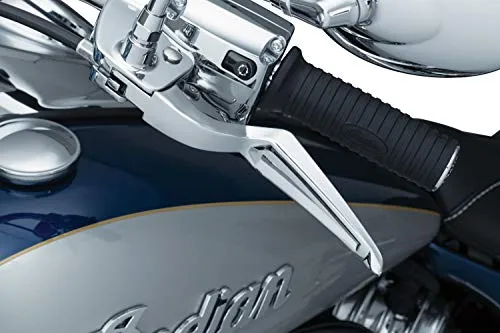 Kuryakyn 5776 Motorcycle Handlebar Accessory: Phantom Clutch and Brake Trigger Levers for 2018-19 Indian Motorcycles