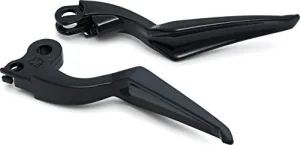 Kuryakyn 5776 Motorcycle Handlebar Accessory: Phantom Clutch and Brake Trigger Levers for 2018-19 Indian Motorcycles
