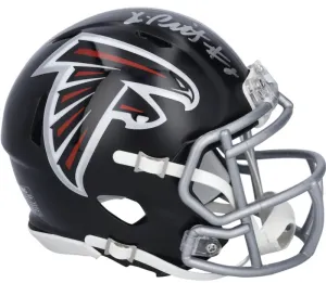 KYLE PITTS Autographed Atlanta Falcons Speed Mini Helmet FANATICS