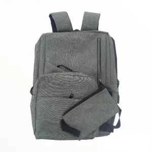 Laptop Bag Combo - Grey