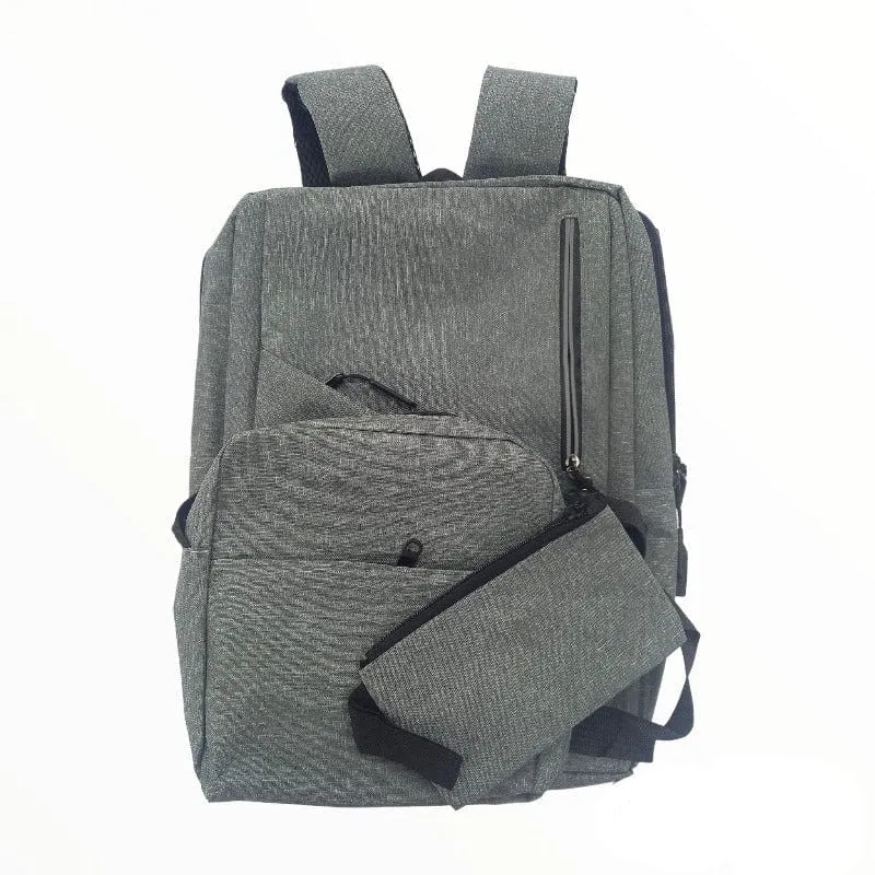 Laptop Bag Combo - Grey