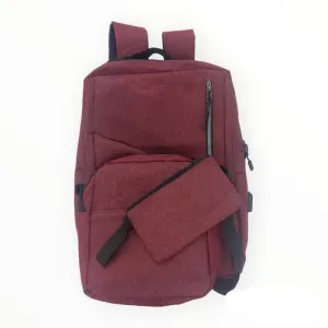 Laptop Bag Combo - Red