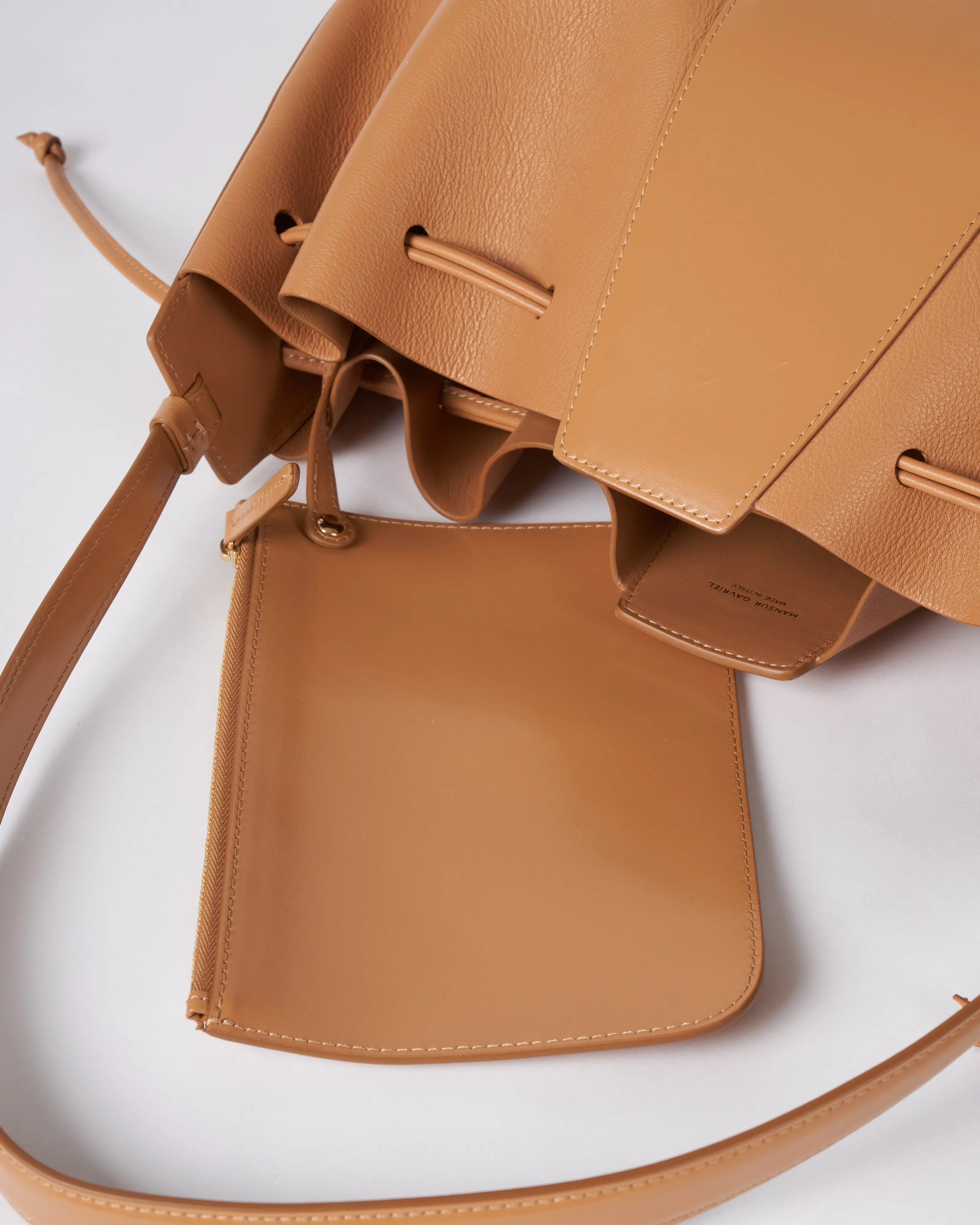 large lilium bag - caramel