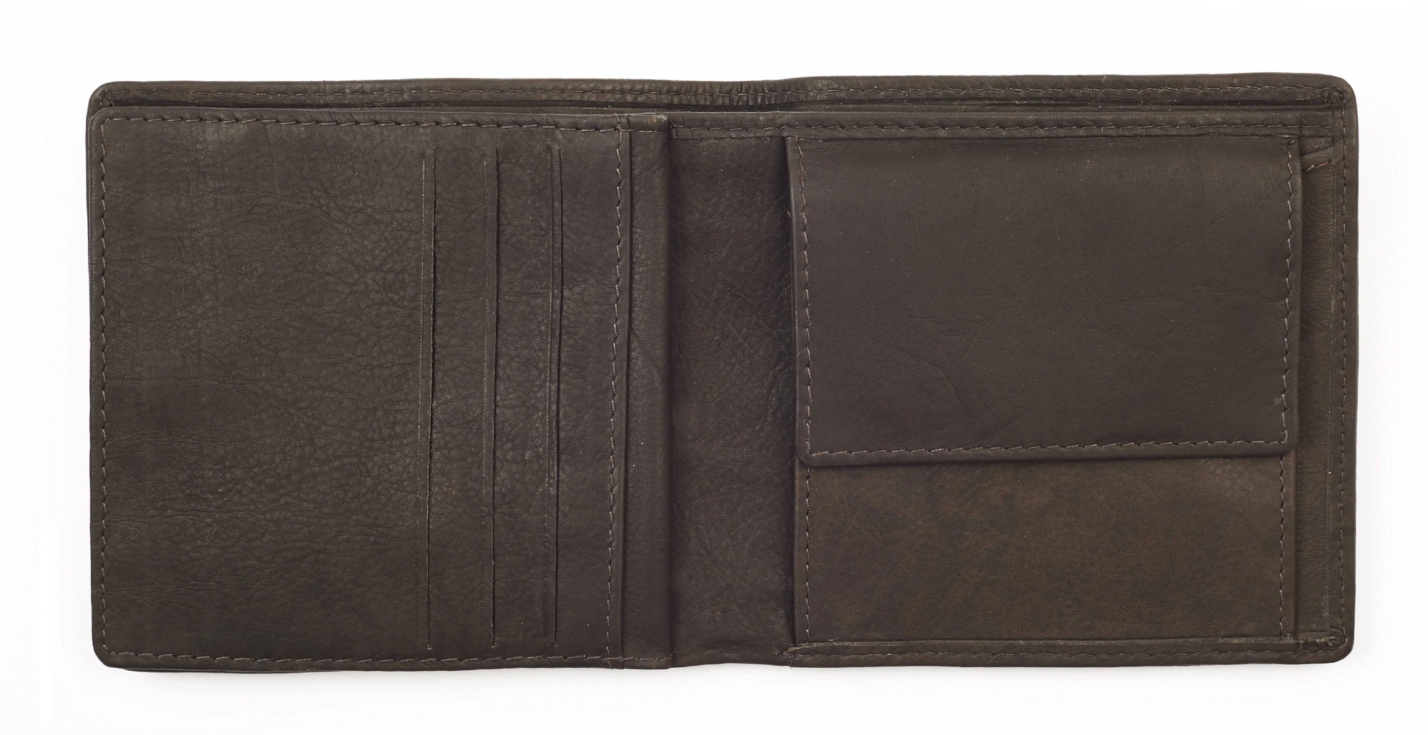 Leather & Canvas Wallet