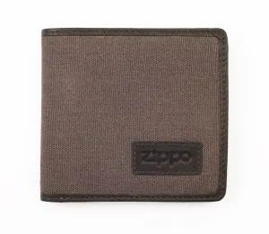 Leather & Canvas Wallet