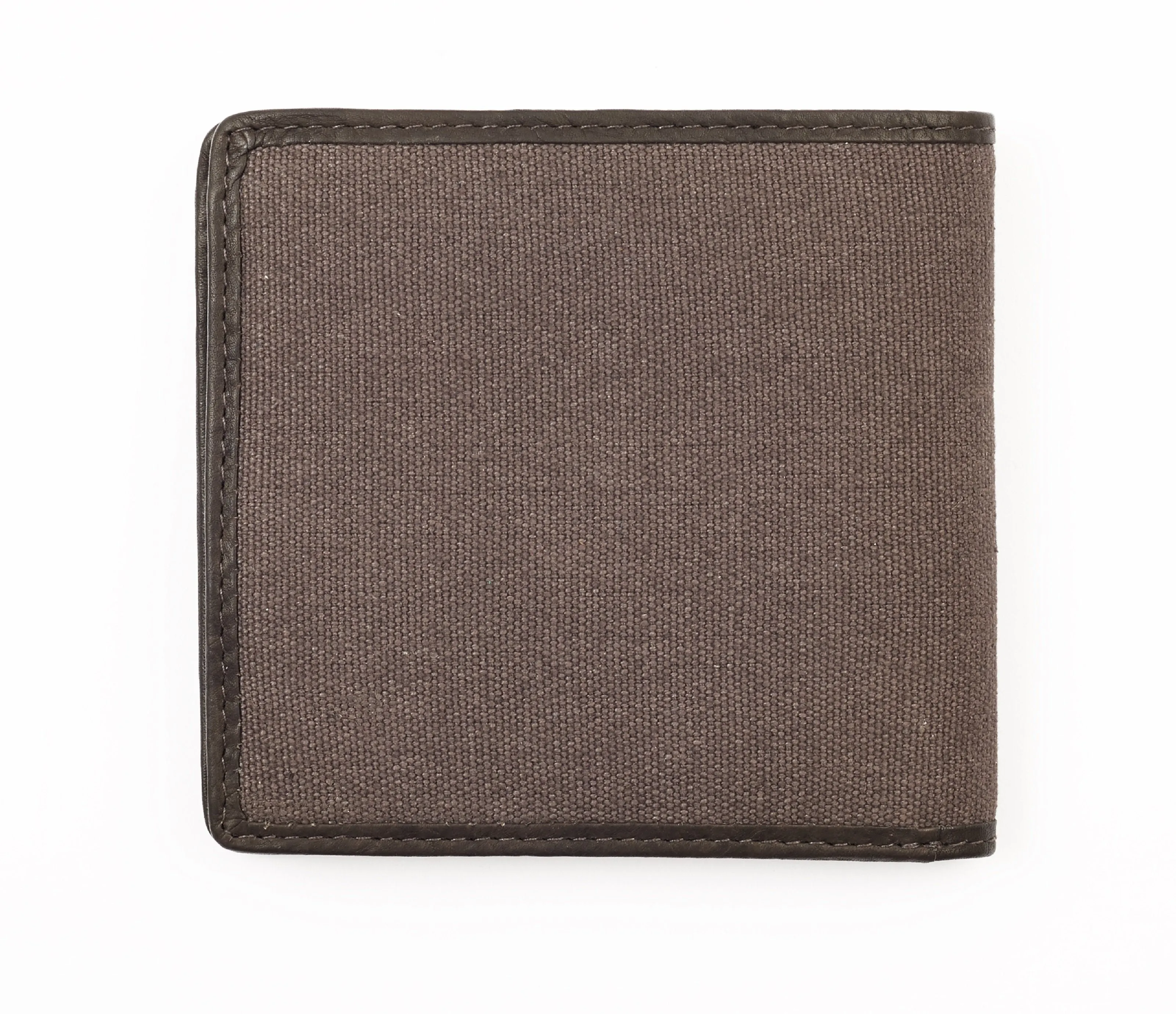Leather & Canvas Wallet
