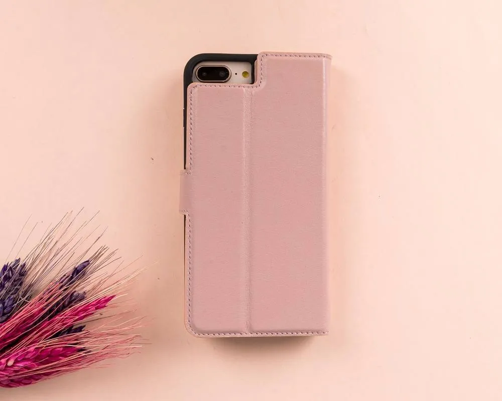 Leather Magnetic Detachable Wallet Case for iPhone 7 Plus /8 Plus