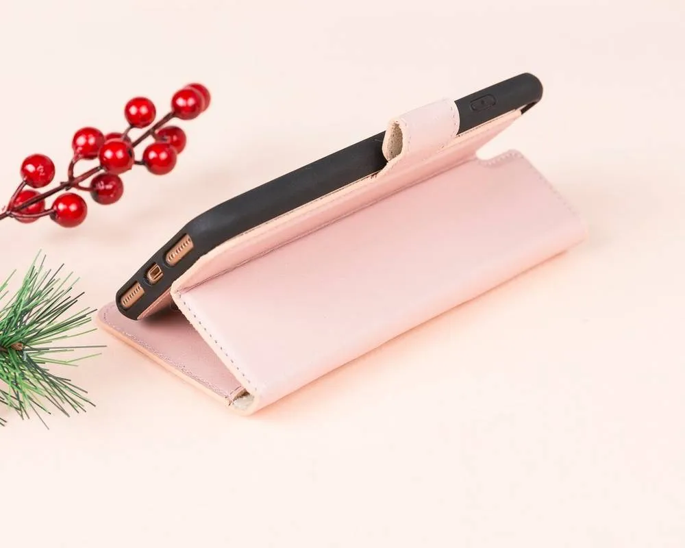 Leather Magnetic Detachable Wallet Case for iPhone 7 Plus /8 Plus