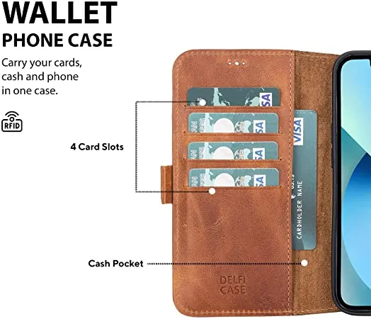 Leather Undetachable Case iPhone 13