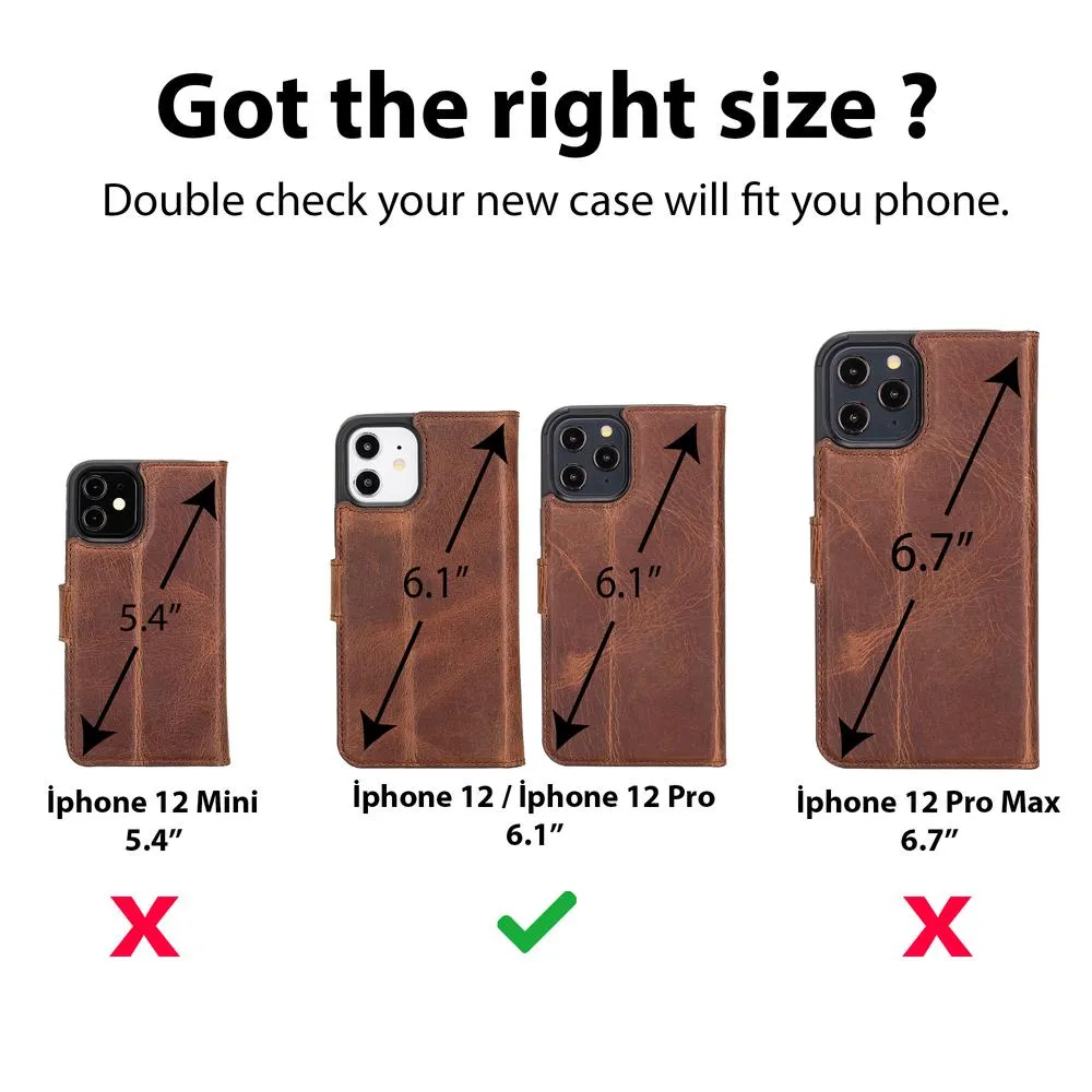 Leather Wallet Case for iPhone 12 | 12 Pro