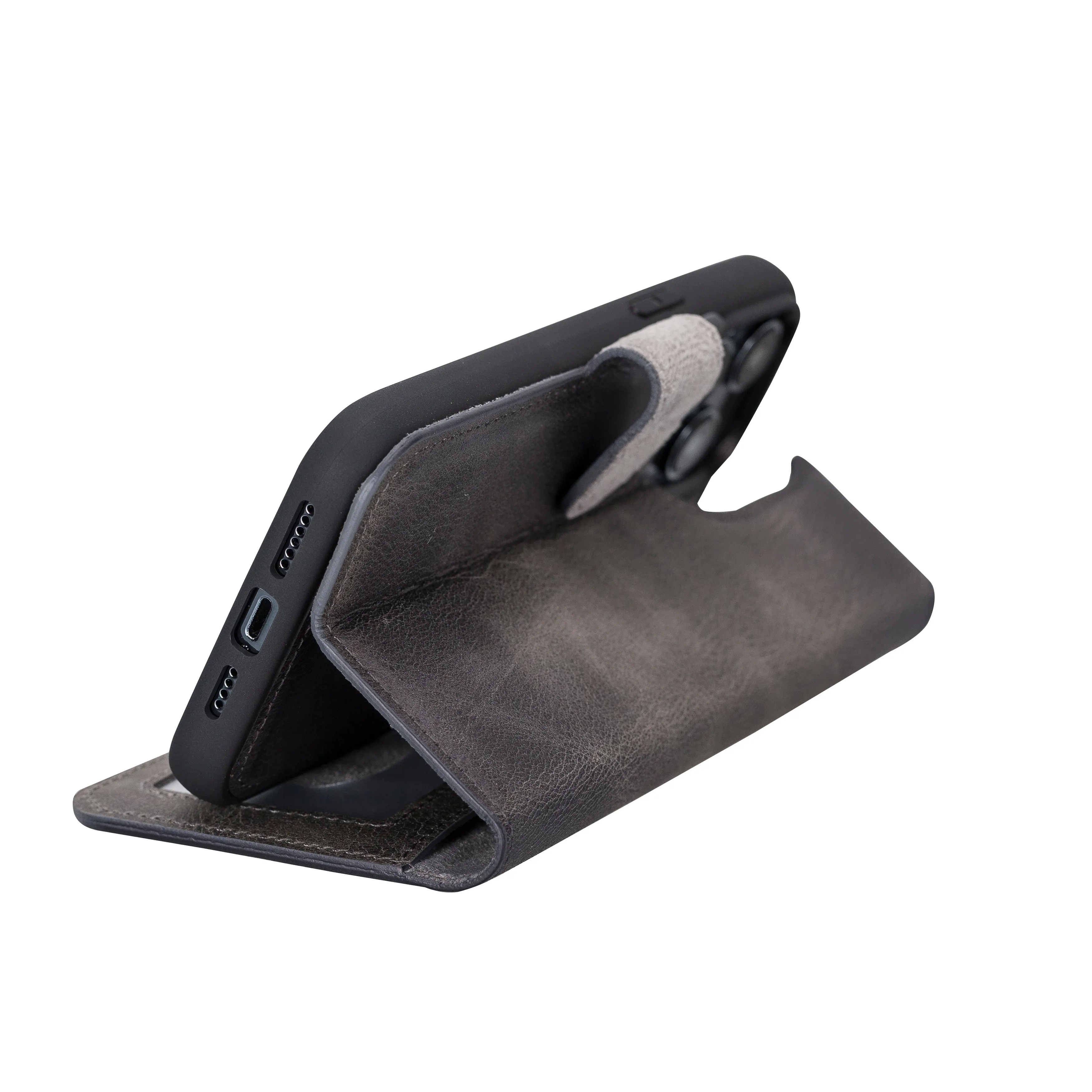 Leather Wallet Case for iPhone 15 Pro Max