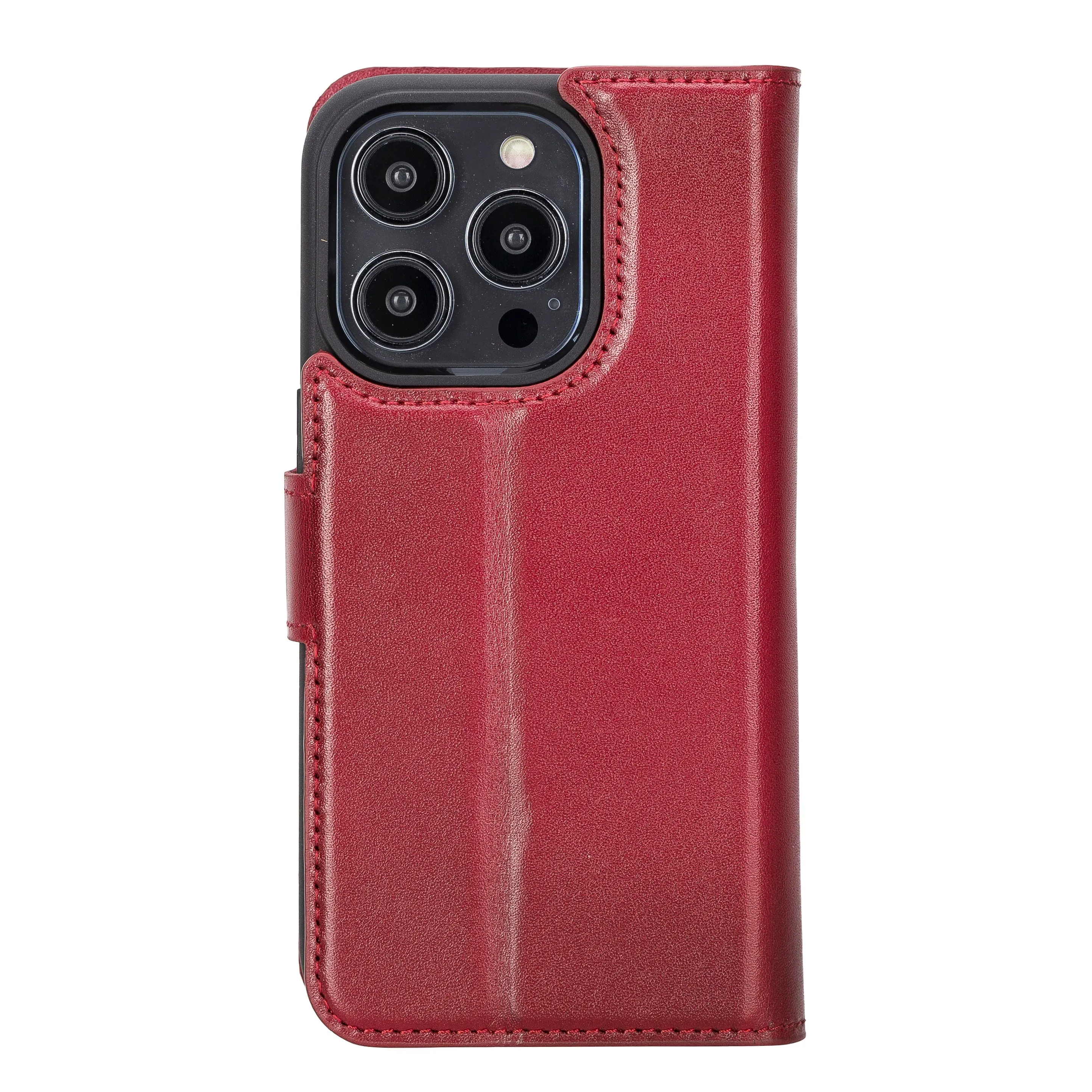 Leather Wallet Case for iPhone 15 Pro