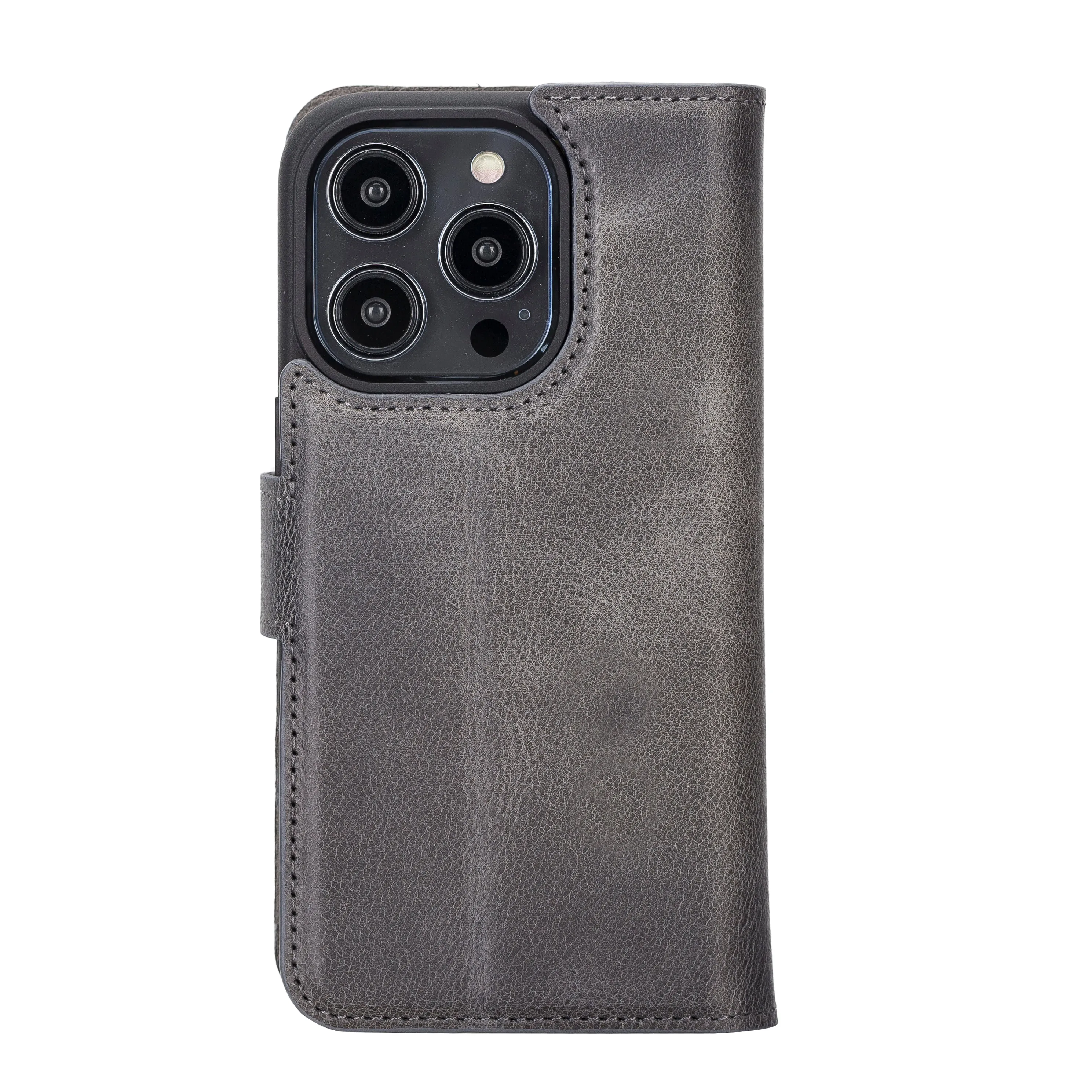 Leather Wallet Case for iPhone 15 Pro
