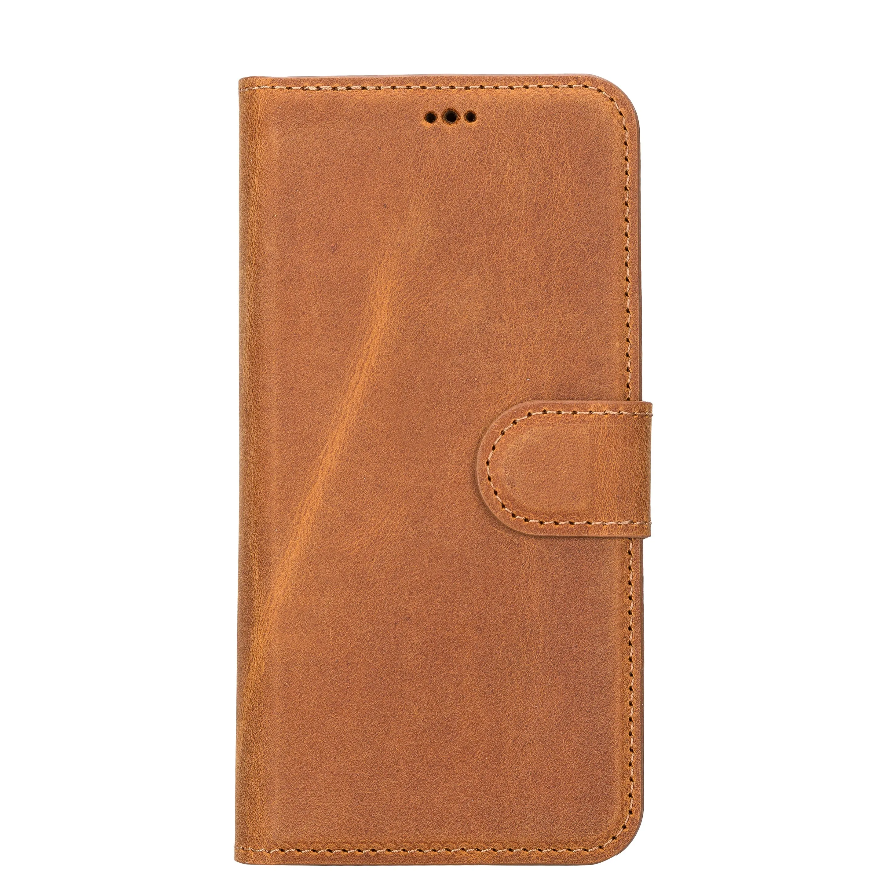 Leather Wallet Case for iPhone 15 Pro