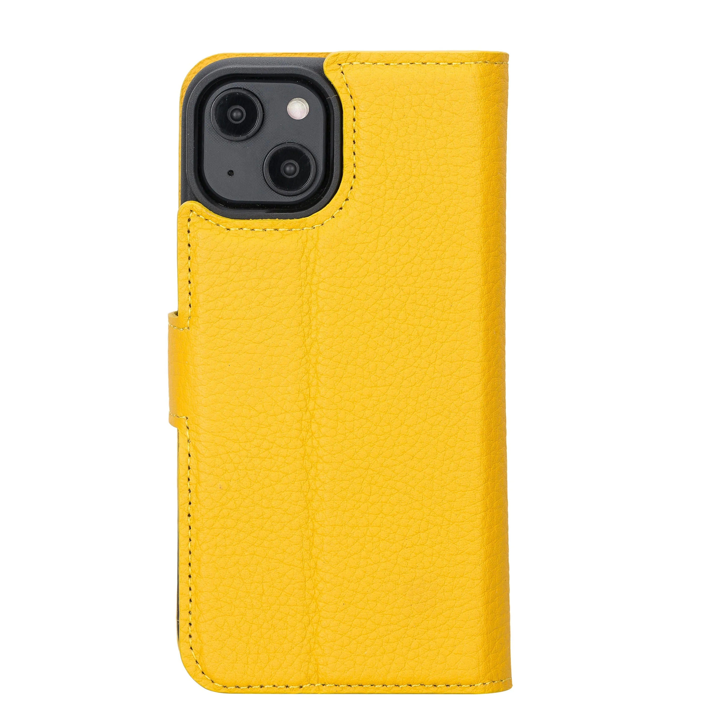 Leather Wallet Case for iPhone 15