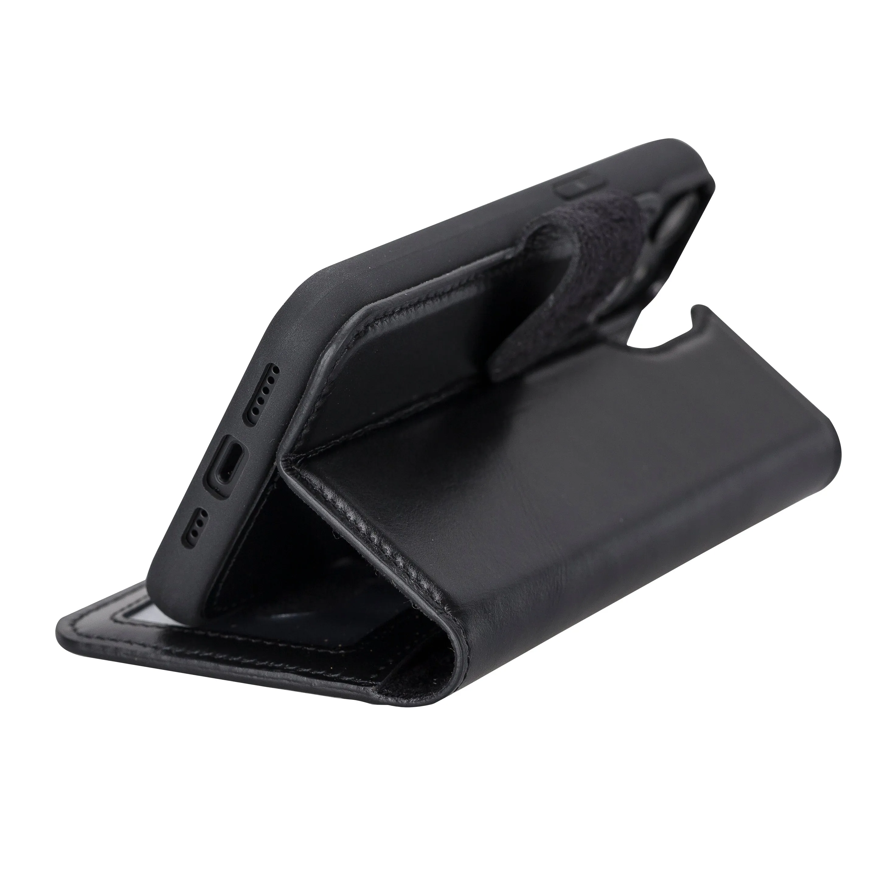 Leather Wallet Case for iPhone 15
