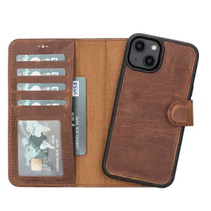 Leather Wallet Case for iPhone 15