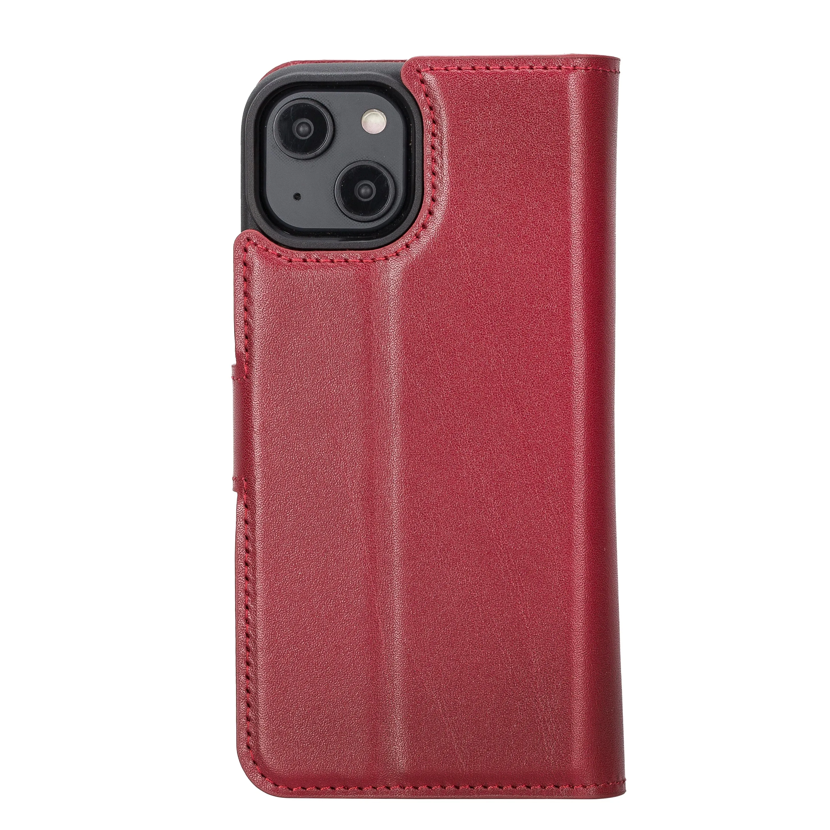 Leather Wallet Case for iPhone 15