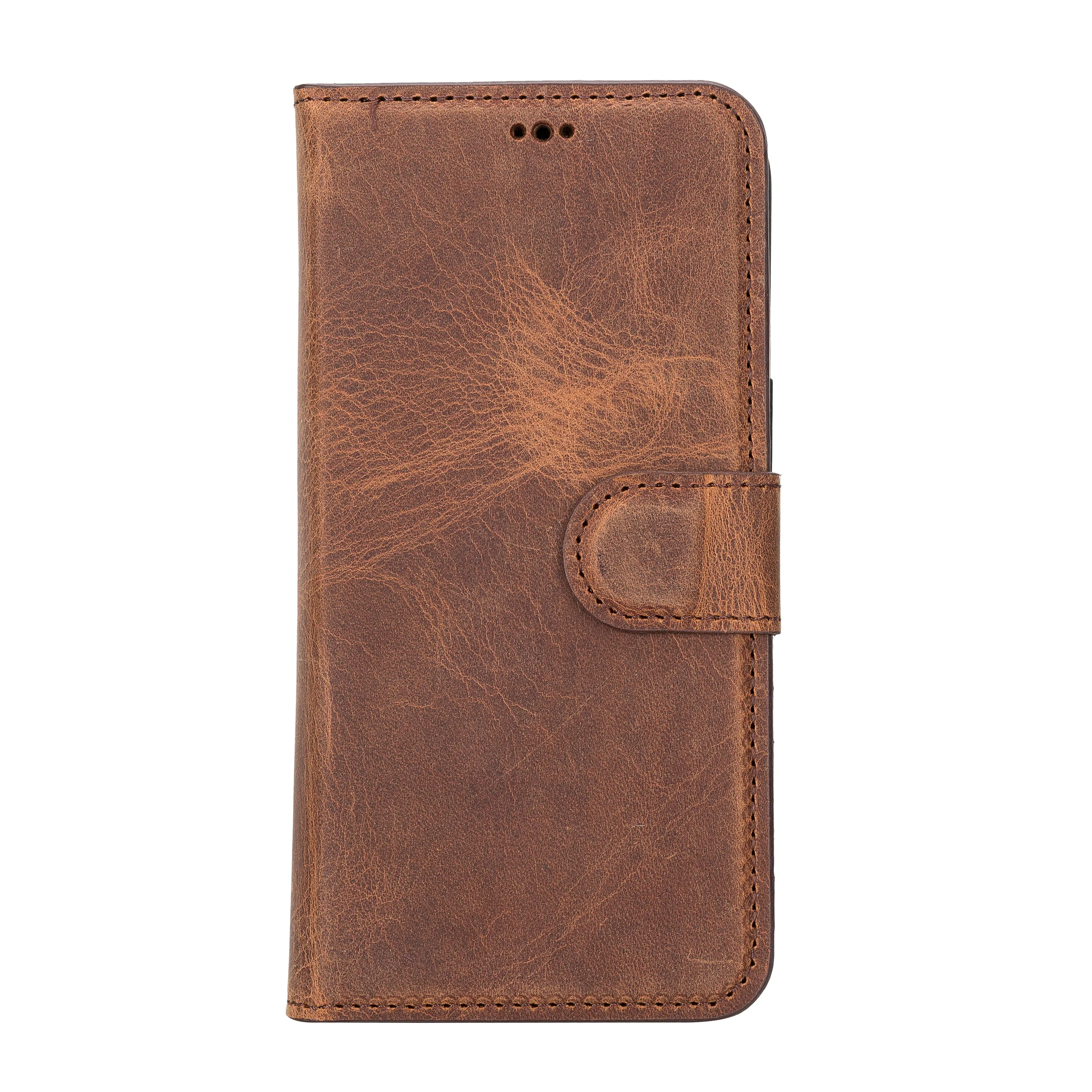 Leather Wallet Case for iPhone 15