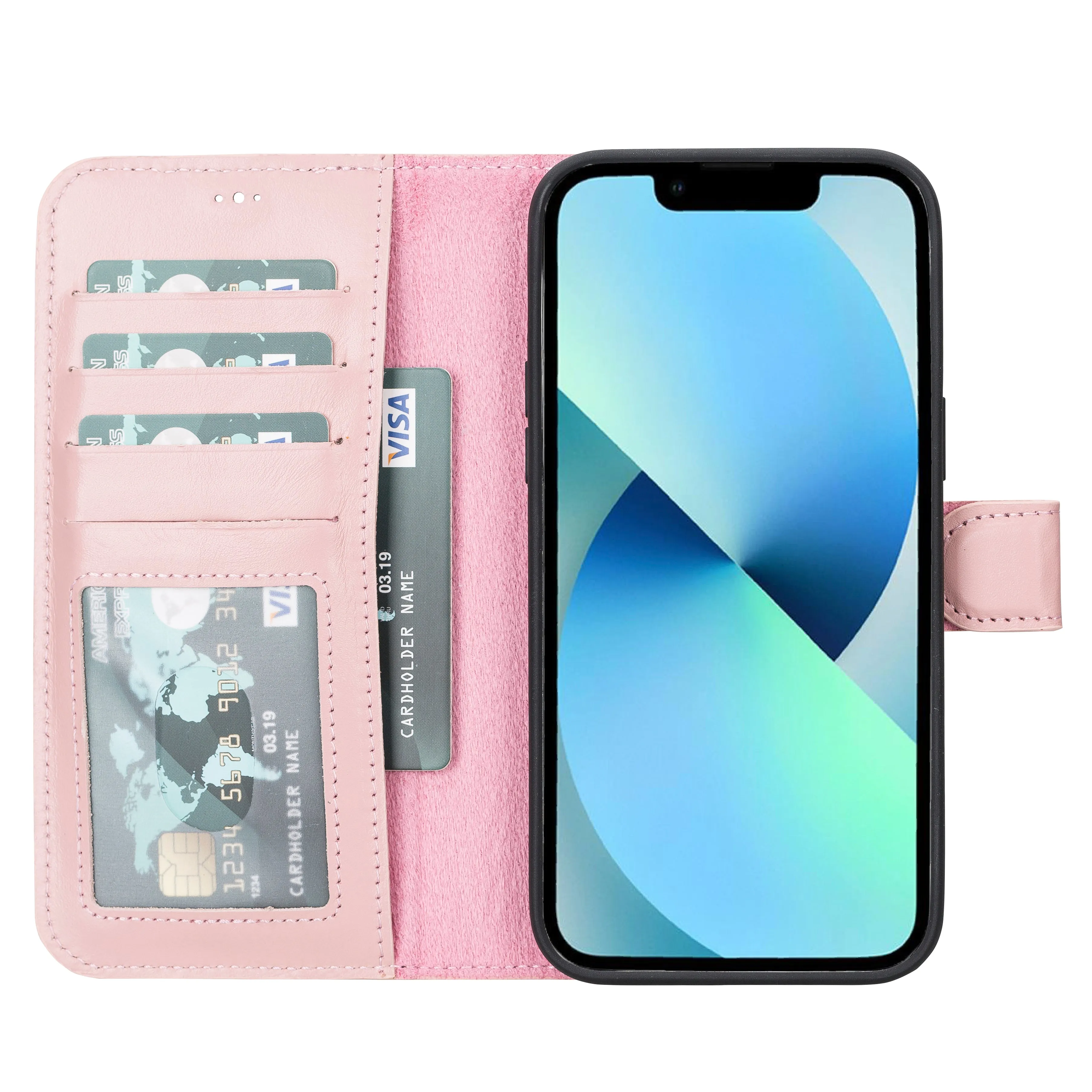 Leather Wallet Case for iPhone 16 Pro Max iPhone 16 Pro iPhone 16 Plus iPhone 16