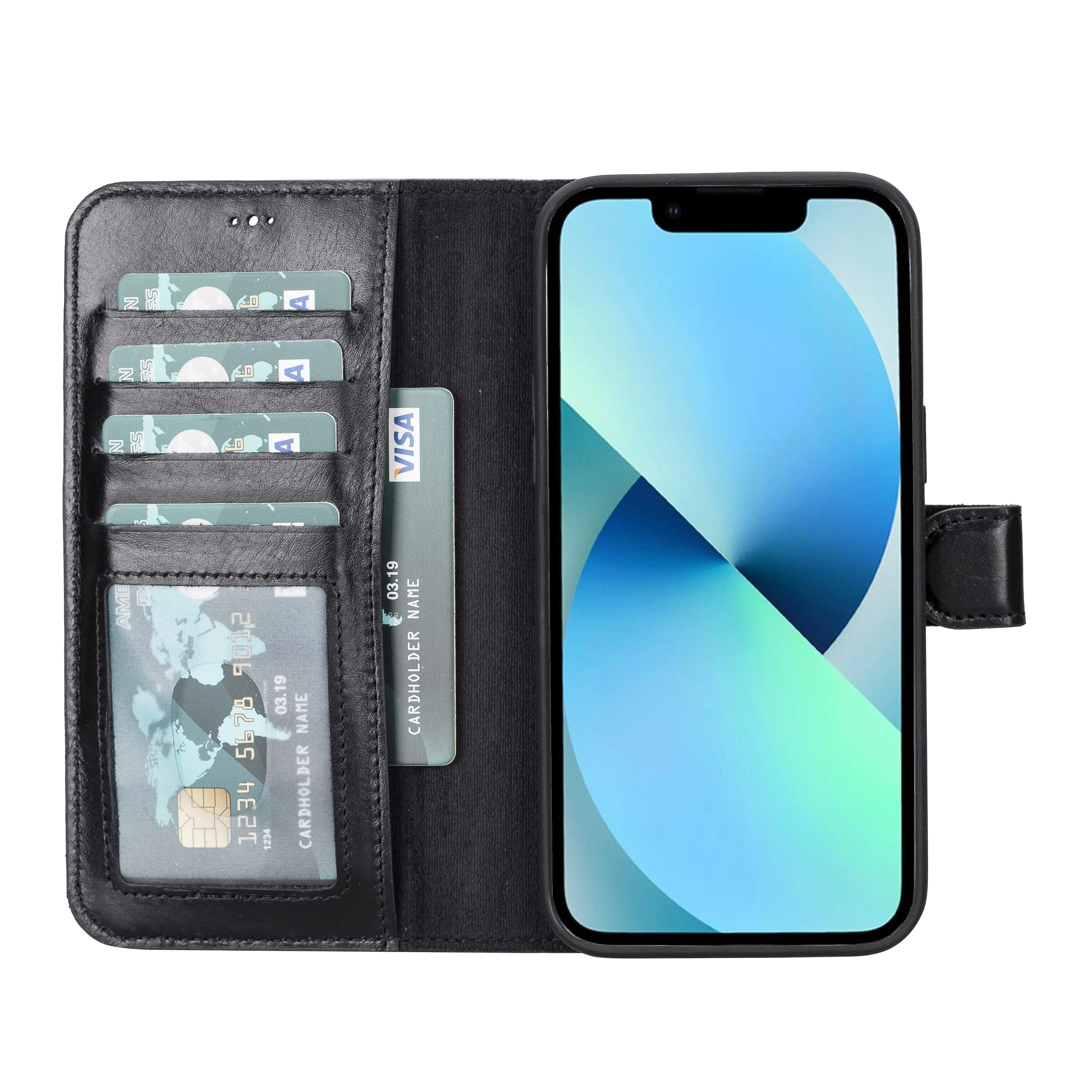 Leather Wallet Case for iPhone 16 Pro Max iPhone 16 Pro iPhone 16 Plus iPhone 16