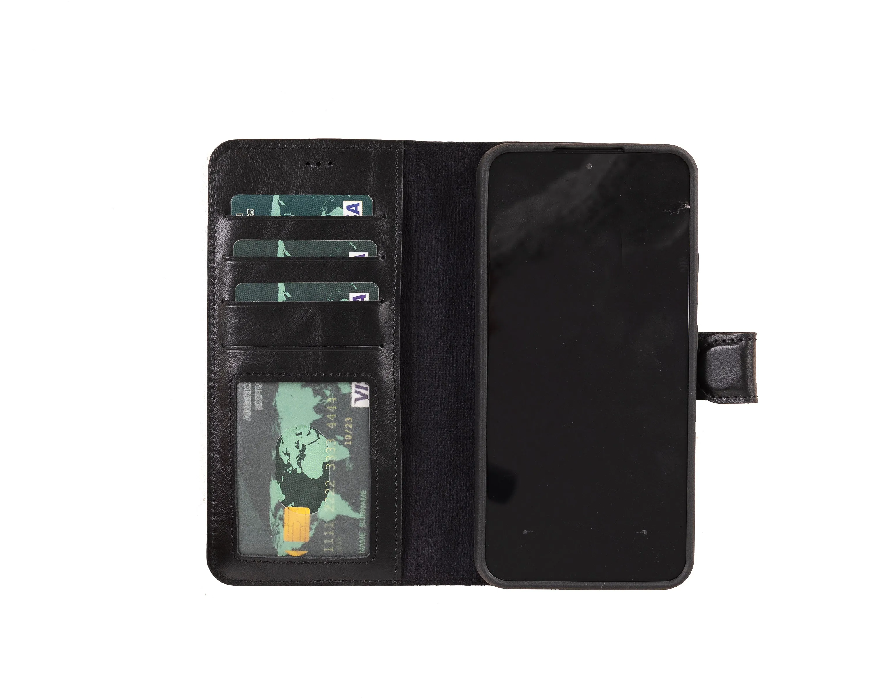 Leather Wallet Case for Samsung Galaxy S22 Plus