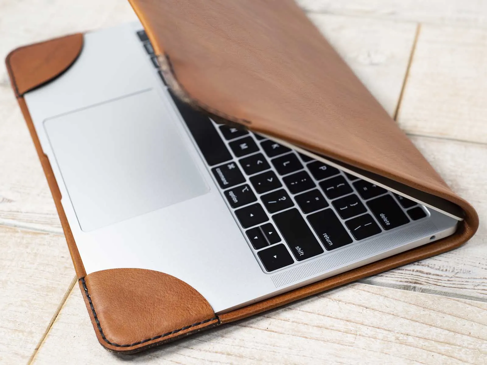 Leather Windows Laptop Cover