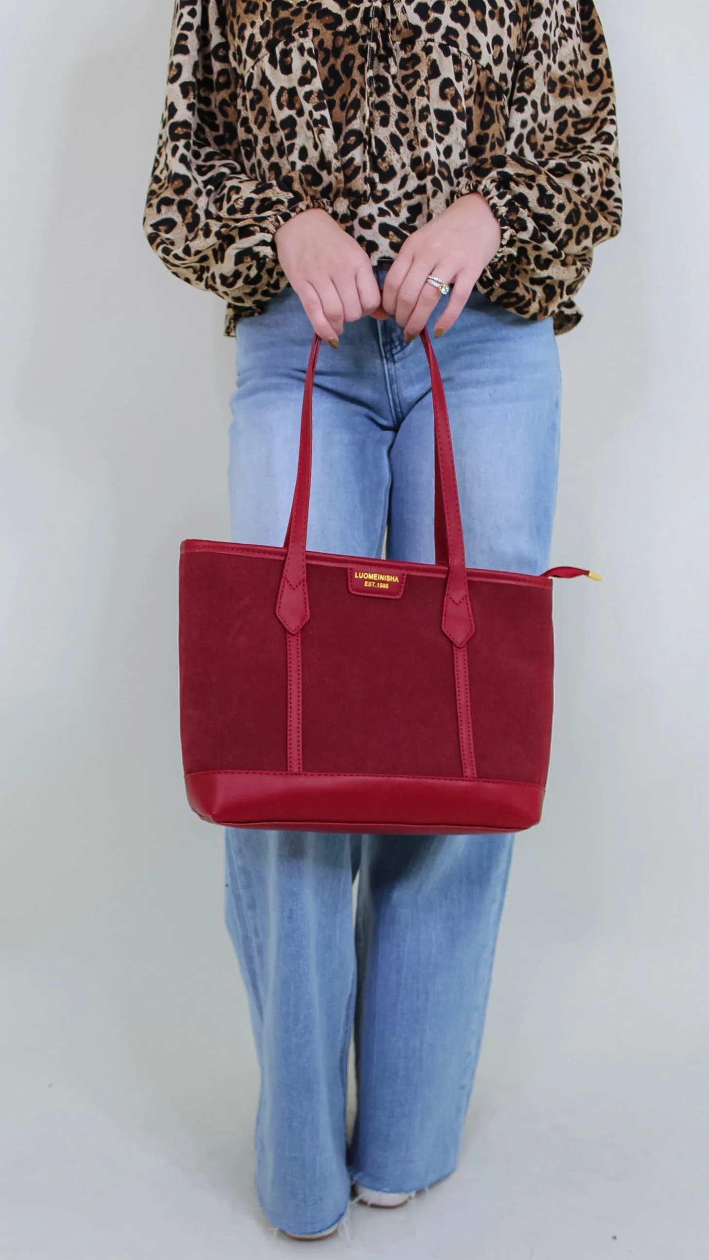 Leisure Life Red Tote Bag