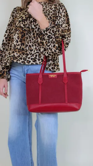 Leisure Life Red Tote Bag