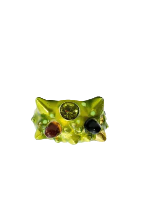 LIME MULTI ALIEN RING