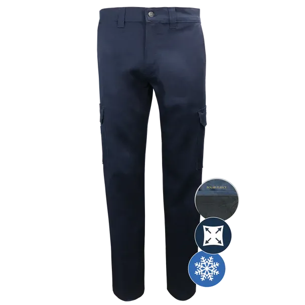 Lined Stretch Cargo Pant by GATTS Workwear - Style 011EXD