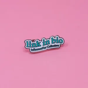 Link in Bio Enamel Pin
