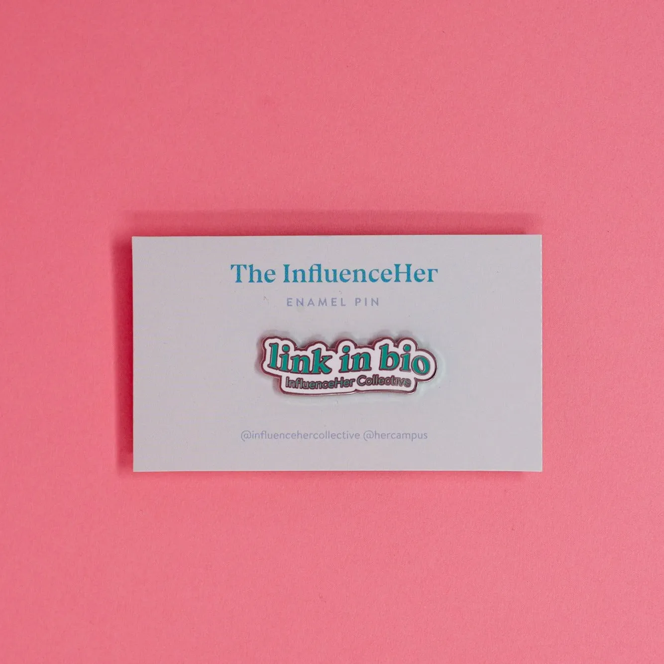 Link in Bio Enamel Pin