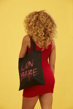 LION BABE NEON TOTE BAG
